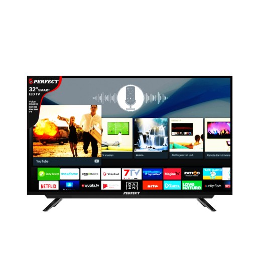 Perfect 32 INCH Smart LED TV, Voice Control