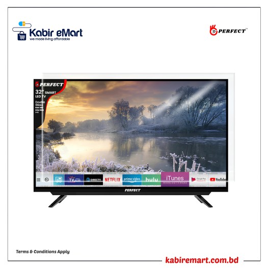 Perfect 32 Inch Smart LED TV; Eye Protective