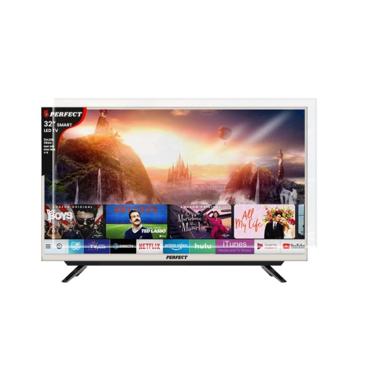 Perfect 32 INCH Smart LED TV, Metal Body, Double Glass