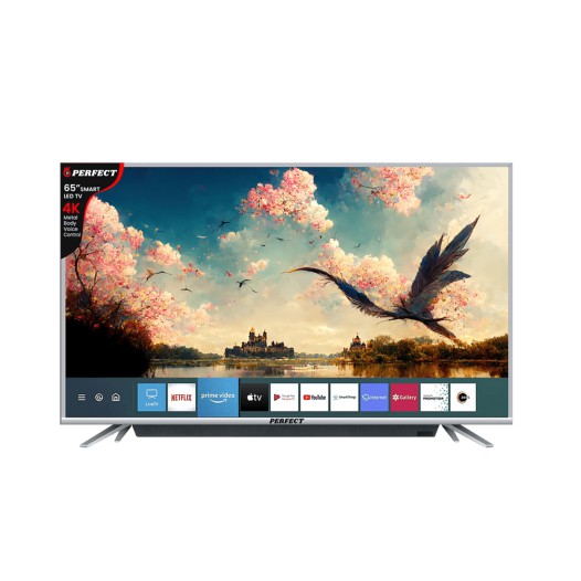 Perfect 65 INCH Smart 4K Google, Frameless, VC