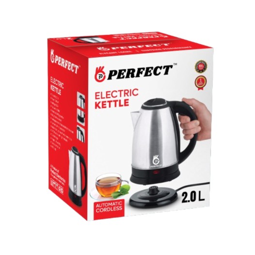 Perfect Electric Kettle 2.0Ltr Steel Body