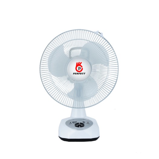 Perfect 12” Rechargeable Fan-white