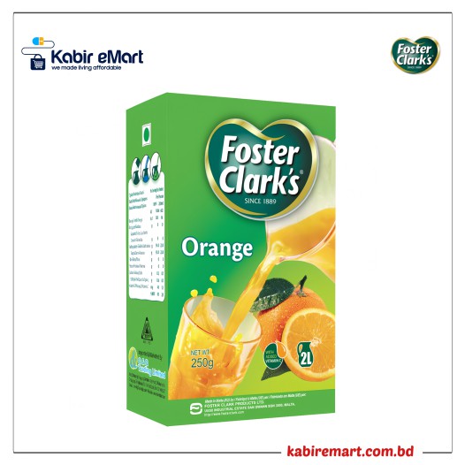 Foster Clark's Orange Instant Drink Powder 250 gm