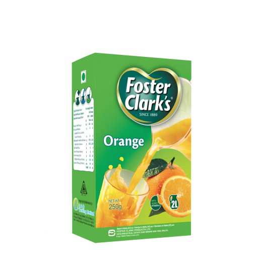 Foster Clark's Orange Instant Drink Powder 250 gm