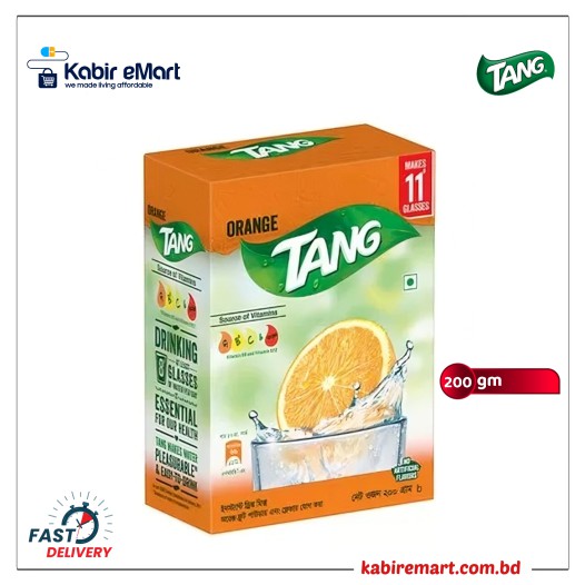 Tang Orange Instant Drink Powder BIB 200 gm