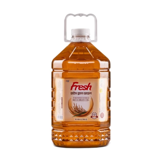 Fresh Rice Bran Oil 5Ltr